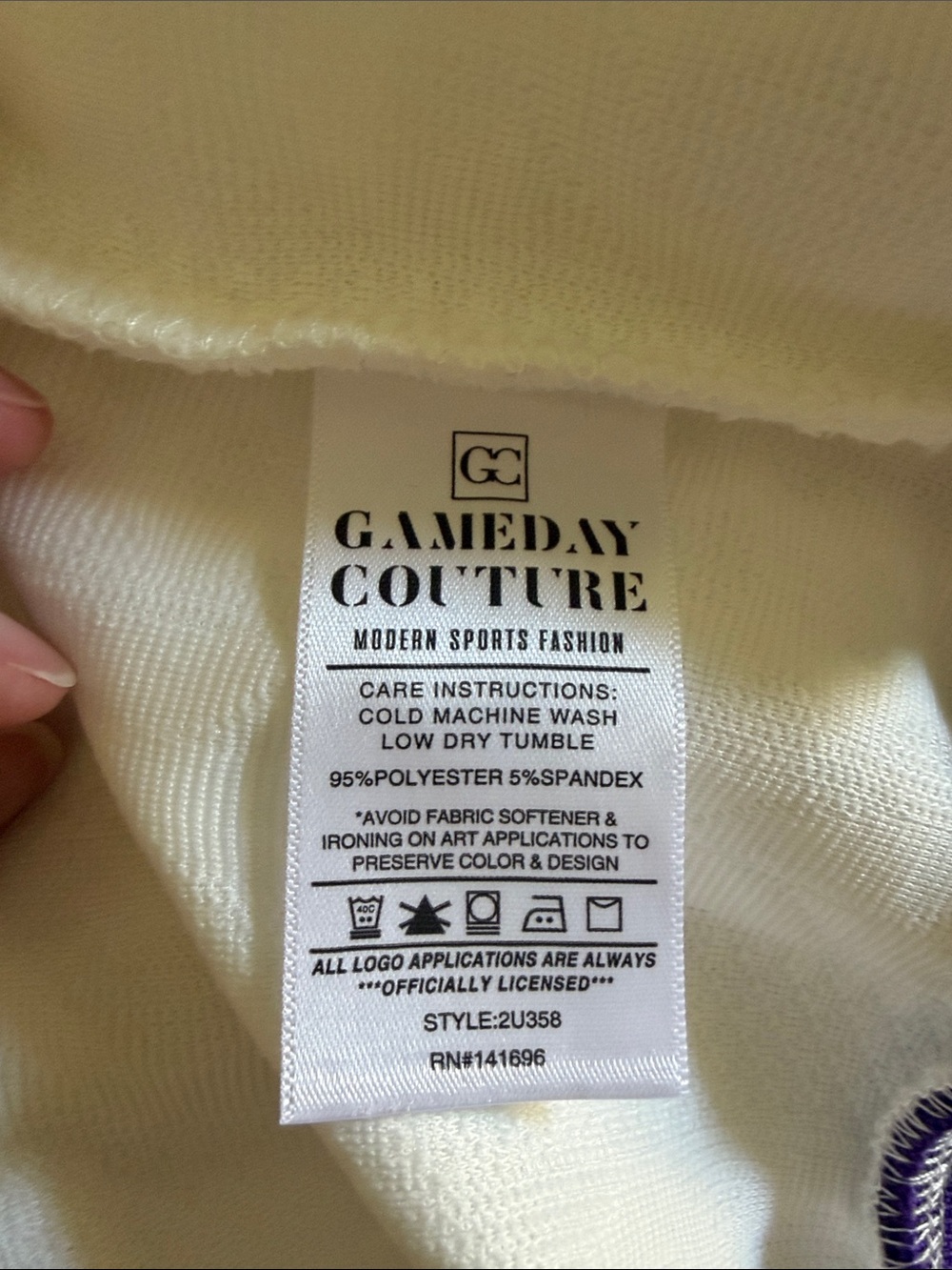Brand New Gameday Couture LSU Tigers Jacket - Picture 7 of 7
